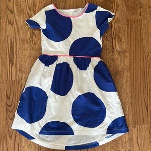 Carters, Blue polka dot cotton dress